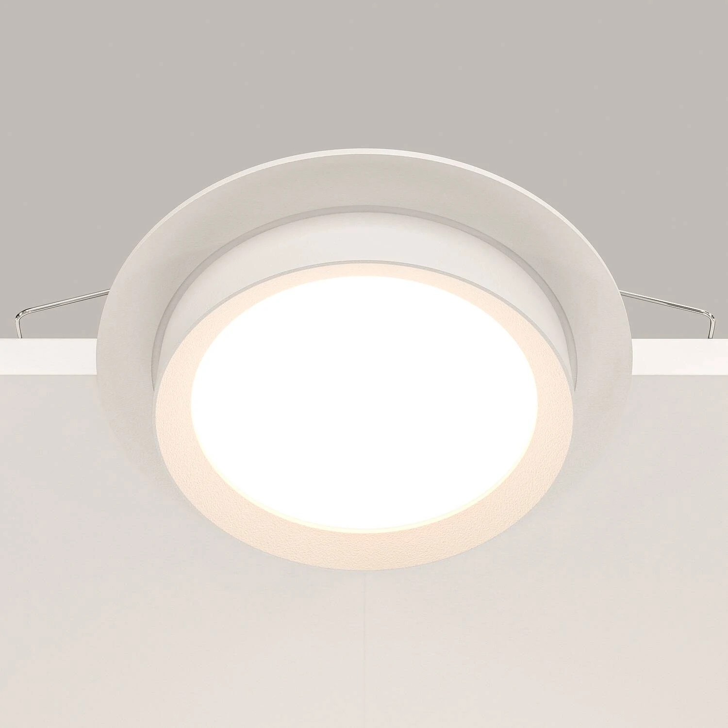 Встраиваемый светильник Downlight Hoop, 1xGX53 Белый (Maytoni Technical, DL086-GX53-RD-W) - Amppa.ru