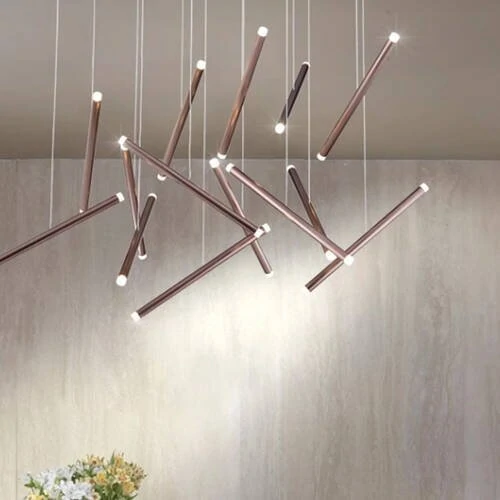 Люстра Dutti D0068 LED Chandelier Modern 7 Black (ImperiumLoft, 243986-22) - Amppa.ru