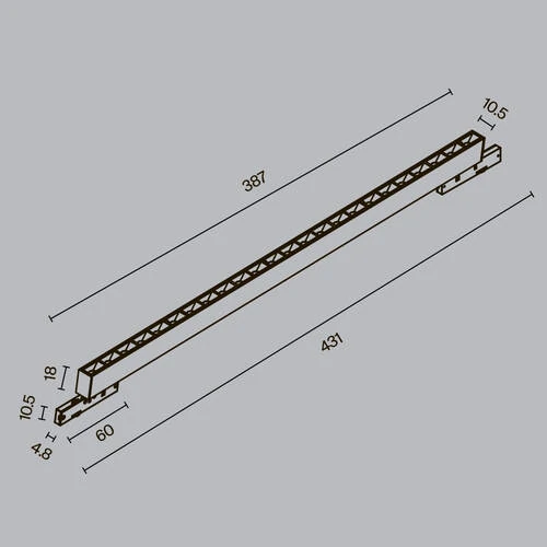 Трековый светильник Магнитная трековая система 5мм LEVITY Points, LED 20W, 2700K, Черный (Maytoni Technical, TR193-1-20W2.7K-M-B) - Amppa.ru