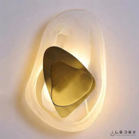 Накладной светильник iLedex Silk F096-9W-3000K BR-WH