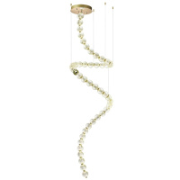 Люстра Crystal L-vision, Led, Золотой (Odeon Light, 5008/132l)