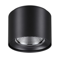 Светильник Накладной Recte Over, Led, Черный (Novotech, 358475)