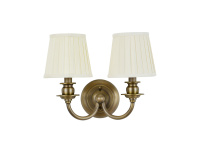 Бра CALIFORNIA 3100, 2xE14, черная латунь (Newport, 3102/A black brass без абажуров) М0070549