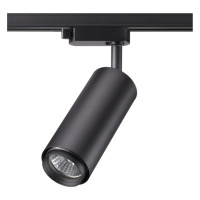 Светильник Трековый Однофазный Трехжильный Pipe Port, 1xGU10, Черный (Novotech, 370414)