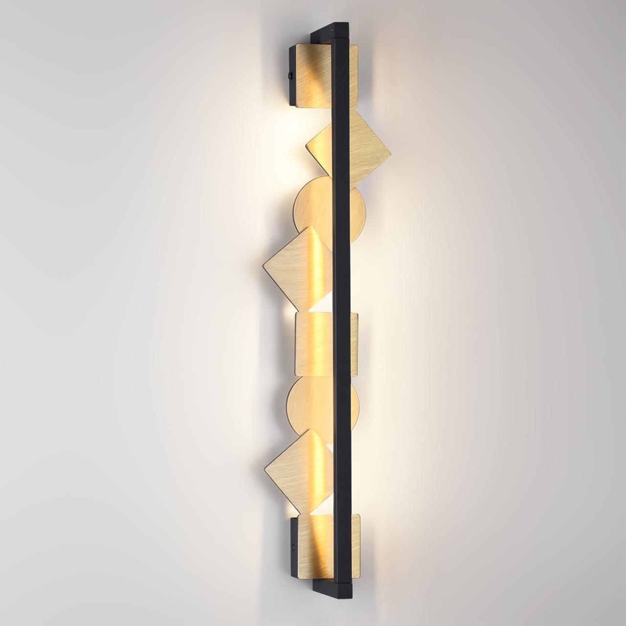 Фото Настенный Светильник Geos Hightech, Led, Черный; Бронзовый (Odeon Light, 6691/12wl) от магазина Amppa.ru, артикул 6691/12WL, Odeon Light, серия Geos Настенный Светильник Geos Hightech, Led, Черный; Бронзовый (Odeon Light, 6691/12wl) - Amppa.ru