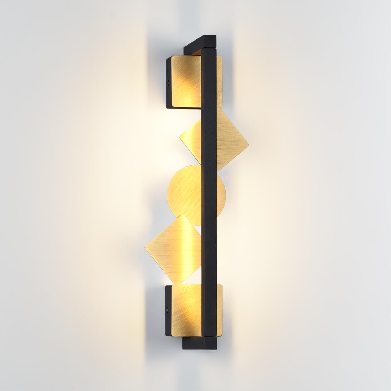 Фото Настенный Светильник Geos Hightech, Led, Черный (Odeon Light, 6691/7wl) от магазина Amppa.ru, артикул 6691/7WL, Odeon Light, серия Geos Настенный Светильник Geos Hightech, Led, Черный (Odeon Light, 6691/7wl) - Amppa.ru