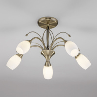 Потолочная люстра со стеклянными плафонами 30280/5 (Eurosvet, a043220)