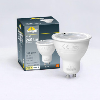 Лампа светодиодная Fumagalli GU10 220v/3,5w LED-CCT, 350Lm, 2700/4000К (Фумагалли)